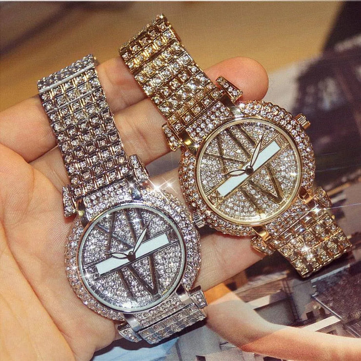 Luxury Diamond Stainless Steel Bracelet