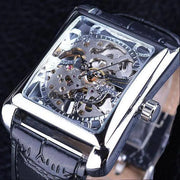 Men's Casual Swiss Hollow Mechanical Wristwatch