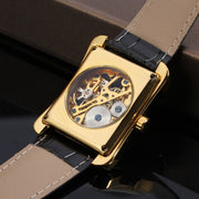 Men's Casual Swiss Hollow Mechanical Wristwatch