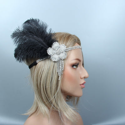 Fancy Dress Ball Headgear Gatsby Headband 