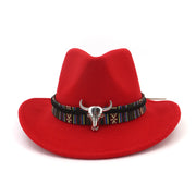 Longhorn Emblem Cowboy Hat