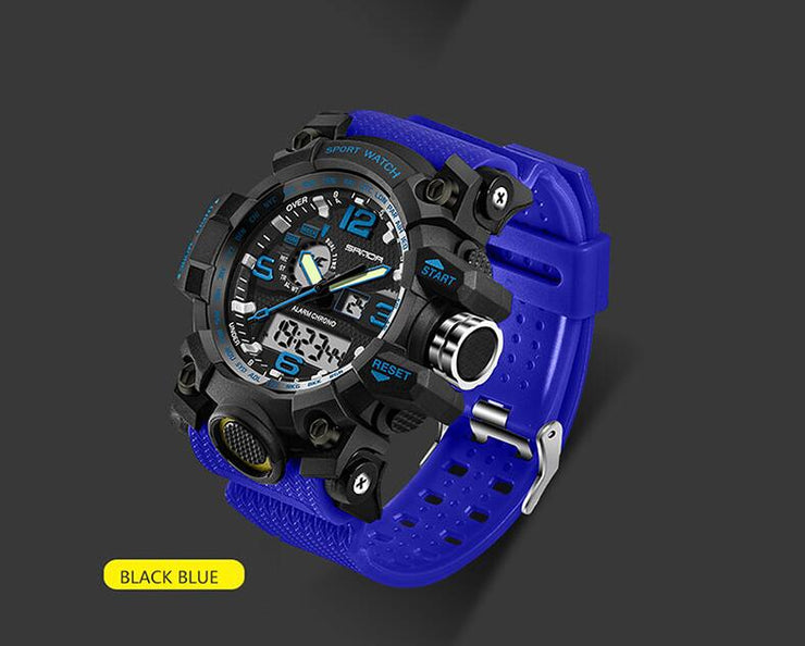 Military Waterproof Sports LED Digital Watch