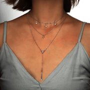 Moon Star Necklace Multilayer Necklace Set