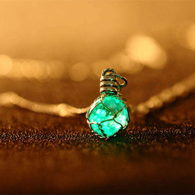 Luminous Glass Necklace