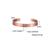 Vintage Pure Copper Magnetic Bracelet
